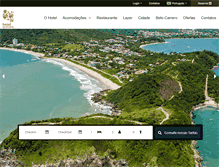 Tablet Screenshot of hotelacoriano.com.br